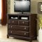 Litchville CM7383 Bedroom in Brown Cherry w/Options