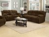 Weissman Motion Sofa 601924 in Brown by Coaster w/Options