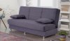 Ramsey Sofa Bed Convertible in Grey Fabric by Empire