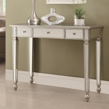 950014 Console Table in Silver Tone by Coaster [CRCT-950014]