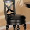 100279 Swivel Bar Stools Set of 2 in Black by Coaster