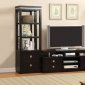 Tolland Transitional Style Wall Unit CM5825 in Black