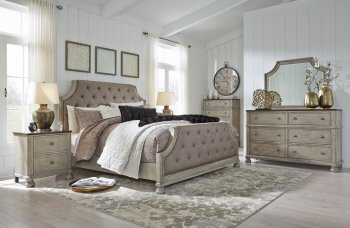 Falkhurst Bedroom B467 in Antique Gray by Ashley w/Options [SFABS-B467-Falkhurst]