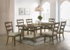 Parfield Dining Room 5Pc Set DN01807 in Walnut by Acme