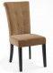 Tobacco Fabric Modern Set of 2 Tuxford Dining Chairs