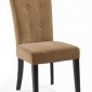 Tobacco Fabric Modern Set of 2 Tuxford Dining Chairs