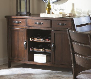 Wiltshire 106365 Server in Rustic Pecan by Coaster [CRBU-106365 Wiltshire]