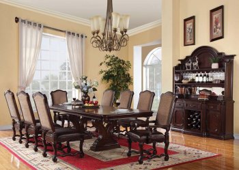 Delphia 60285 Dining Set in Cherry by Acme [AMDS-60285 Delphia]