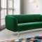 Harlow Sofa 685 in Green Velvet Fabric by Meridian w/Options