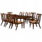 CM3880T Seymour Dining Table in Dark Oak w/Optional Items