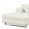 Brian Sectional Sofa in White Leather by Whiteline Imports