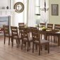 Alston Dining Table 107241 in Knotty Nutmeg by Coaster w/Options