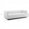 Conjure Sofa in White Fabric by Modway w/Options