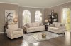 Bechette Sofa 8204 in Natural Fabric by Homelegance w/Options