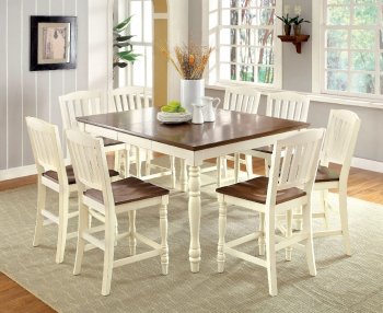 Harrisburg II CM3216PT 7Pc Counter Height Dinette Set w/Options [FADS-CM3216PT-Harrisburg II]