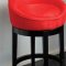 Choice of Color Microfiber Set of 2 Igloo Swivel Barstools