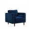 Emilly Sofa 625 in Navy Velvet Fabric by Meridian w/Options