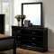 Louis Philippe III CM7866BK 5Pc Bedroom Set in Black w/Options