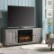 Jesse Electric Fireplace Media Console by Dimplex w/Logs