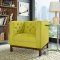 Panache Sofa EEI-1802 in Wheatgrass Fabric by Modway w/Options