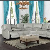 Apple Motion Sectional Sofa MNY2636 in Light Green