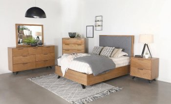 Taylor Bedroom 223421 in Honey Brown by Coaster w/Options [CRBS-223421 Taylor]