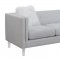 Glacier Sofa 508881 in Light Grey Fabric by Coaster w/Options