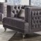 Hegio Sofa 55265 in Gray Velvet by Acme w/Options