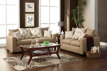 Colebrook Sofa SM3011 in Sand Stone Fabric w/Options [FAS-SM3011 Colebrook]