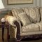 Beige Clarissa Carmel Fabric Traditional 2Pc Sofa Set w/Options