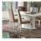 Dama Bianca Dining Table in White High Gloss by ESF w/Options