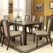 Eris I CM3213T Dining Table in Weathered Gray w/Options