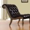 96202 Kirby Chair & Ottoman Dark Brown Bonded Leather by Acme