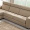 Berna Sectional Sofa Bed in Full Leather by ESF