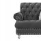 U5266 Sofa & Loveseat Set in Gray Velvet by Global w/Options