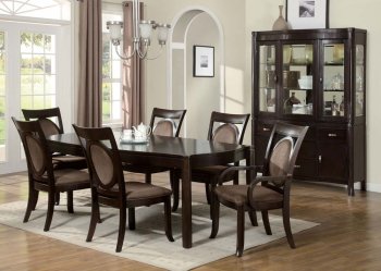 Dark Cherry Finish Classic Vienna Dining Table w/Options by Acme [AMDS-08320 Vienna]