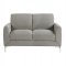 Venture Sofa & Loveseat 9594BR in Brown Fabric by Homelegance