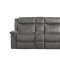 Kisner Motion Sofa & Loveseat Set in Gray by Klaussner w/Options