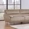 U9921A Sofa in Cream Fabric by Global w/Options