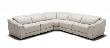 Nova Power Motion Sectional Sofa in Silver Grey by J&M [JMSS-Nova Silver Grey]