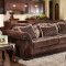 Kensett Sofa SM6210 in Brown Chenille Fabric w/Options