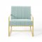 Inspire Accent Chair in Mint Velvet by Modway