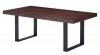 Block Dining Table in Dark Walnut by J&M