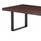 Block Dining Table in Dark Walnut by J&M