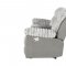 U6028 Motion Sofa & Loveseat Set in Gray Corduroy by Global