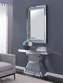 Dritan Console Table & Mirror Set CM530 in Mirror w/Options