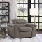 Alfio Sectional Sofa Sleeper Bed 9808STP in Taupe by Homelegance