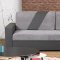 Ines Sofa Bed in Gray Fabric by Skyler Design w/Options