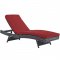 Summon Outdoor Patio Chaise EEI-1996 Choice of Color - Modway