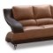 U982 Tan & Brown Bonded Leather Living Room by Global